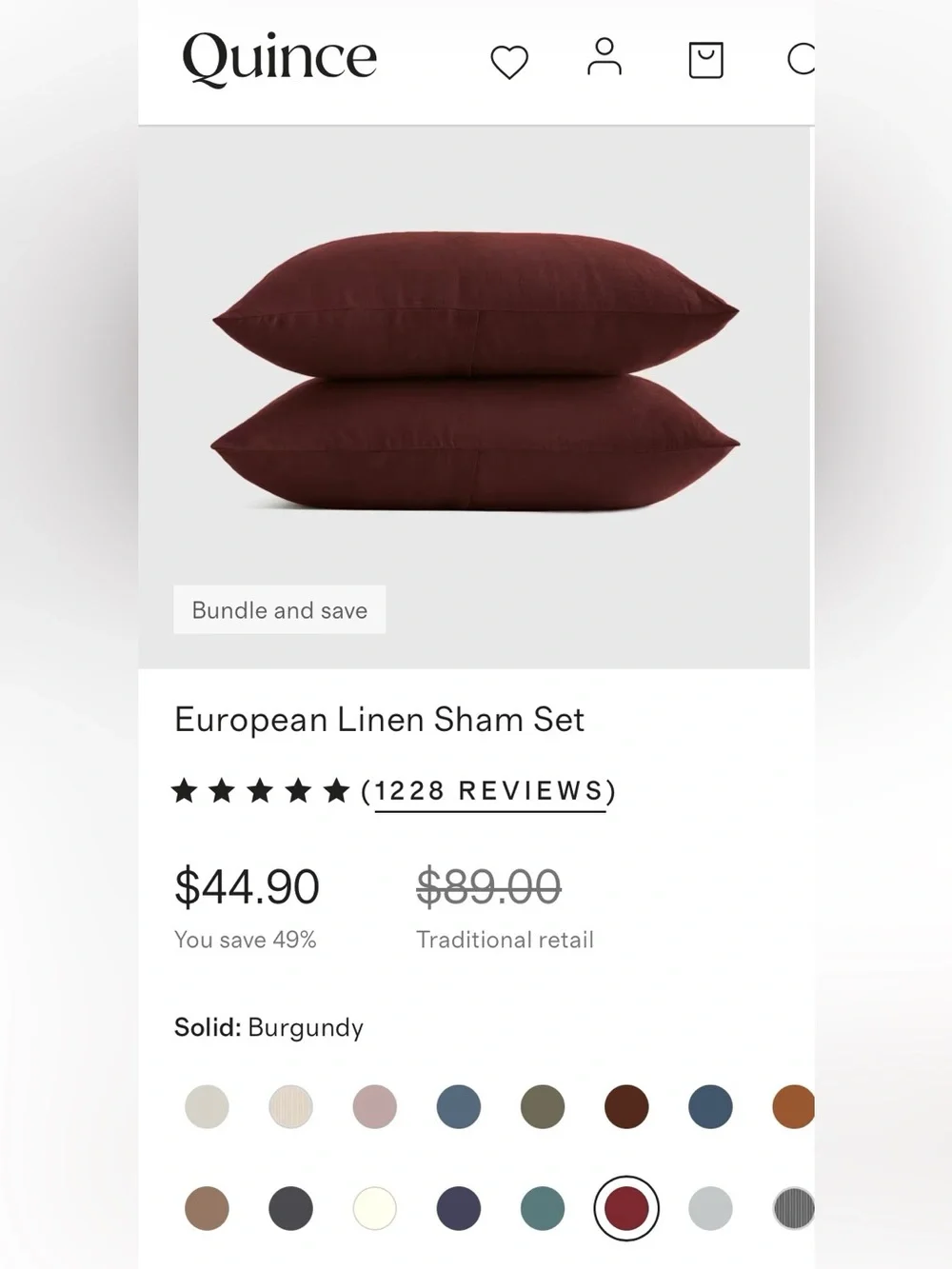 Quince different burgundy neutral